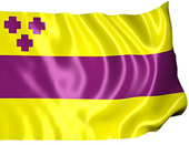 Флаг города Троицка Челябинской области