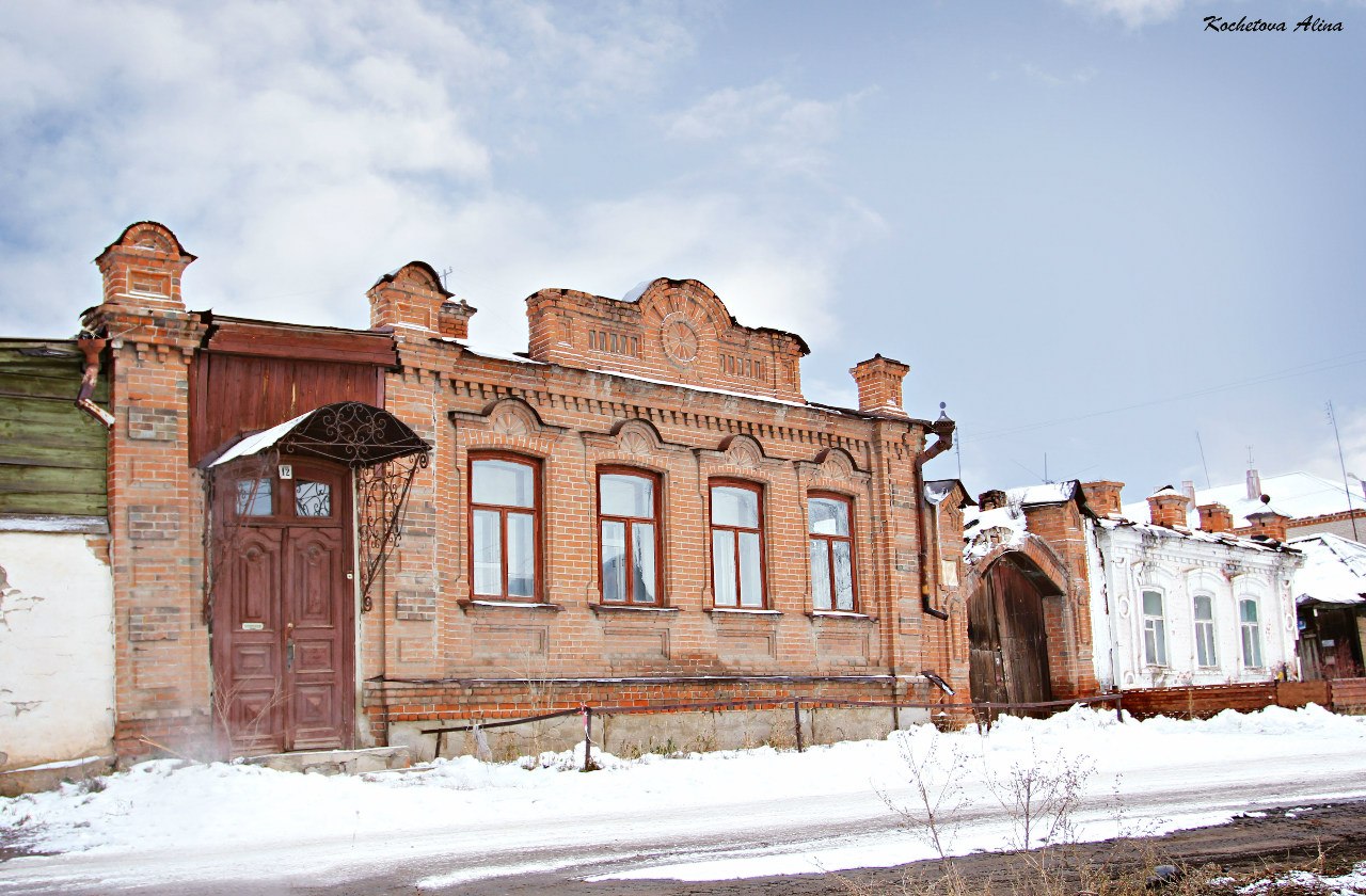 Старинные постройки г Троицк Челябинская область